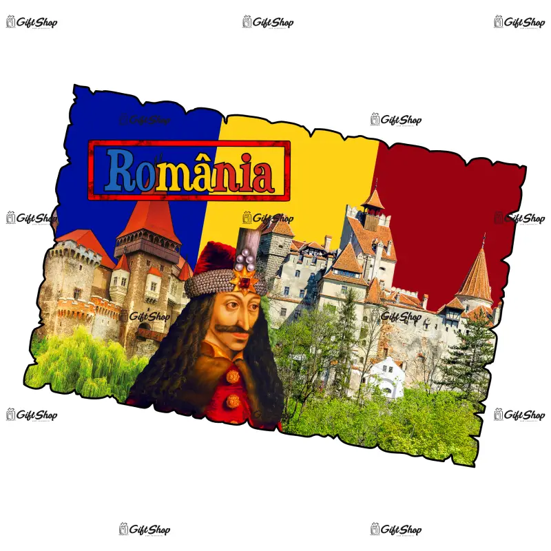 Mgs093-magnet frigider -castel bran -vladtepes